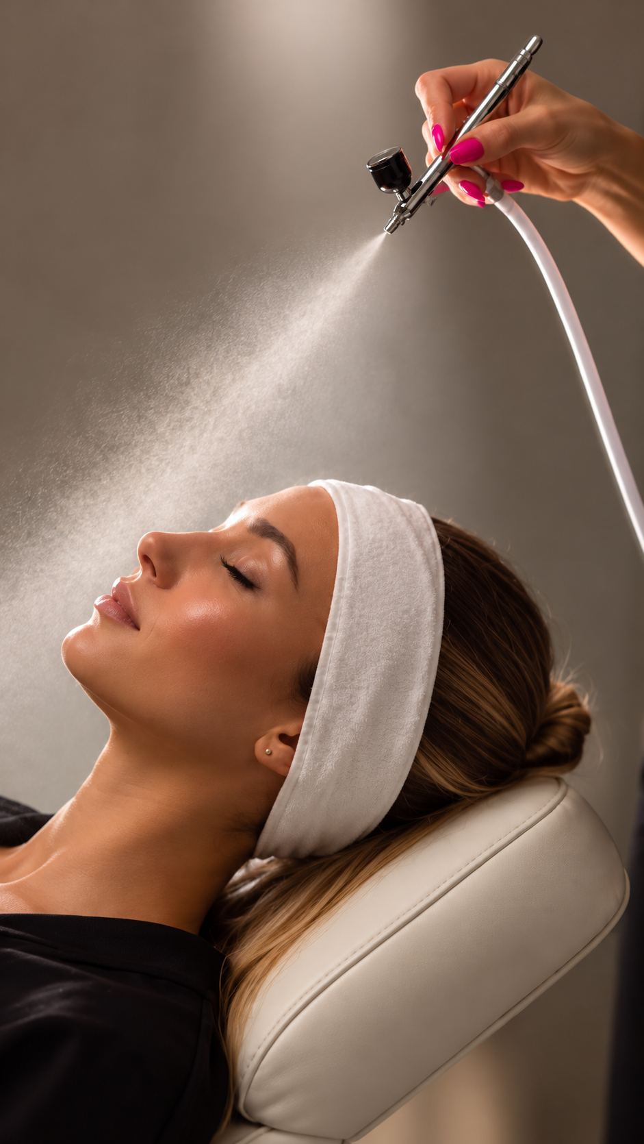 Entspannende Kopfmassage aus dem Instagram-Profil von Diamond Head Spa